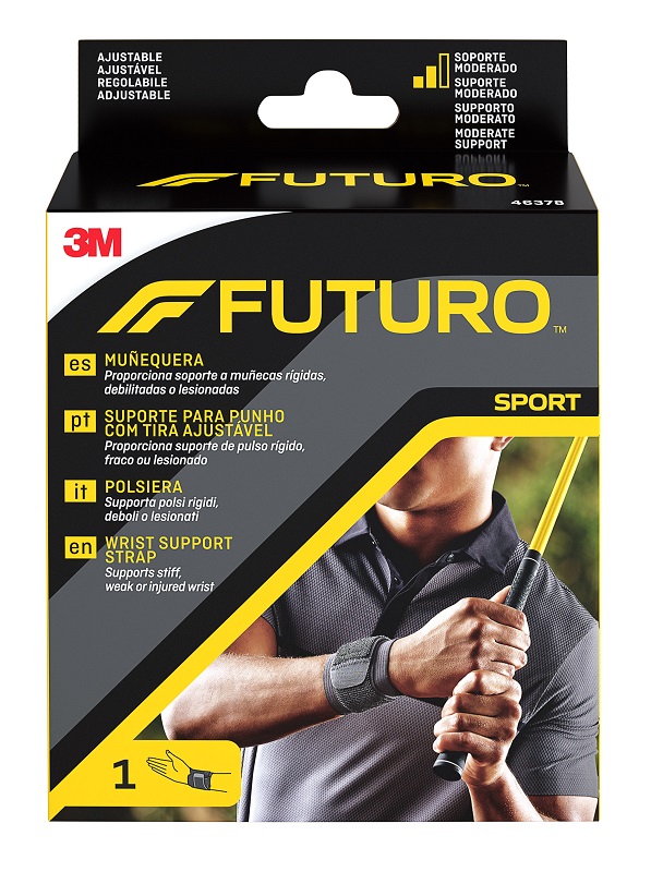 POLSINO ELASTICO UNIVERSALE FUTURO SPORT NERO - pharmaluna
