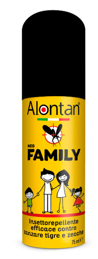ALONTAN NEO FAMILY SPRAY 75 ML ICARIDINA 10% - pharmaluna