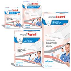MEDICAZIONE MEDIPRESTERIL POST OPERATORIA DELICATA STERILE 10X25 3 PEZZI - pharmaluna