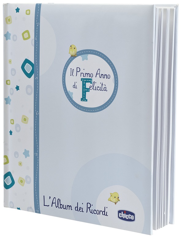 CHICCO LIBRO RICORDI AZZURRO - pharmaluna