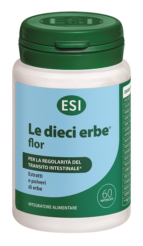 ESI LE DIECI ERBE FLOR 60 CAPSULE - pharmaluna