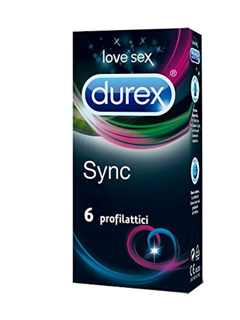 PROFILATTICO DUREX SYNC 6 PEZZI - pharmaluna