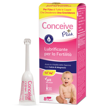 LUBRIFICANTE FERTILITA' CONCEIVE PLUS 8X4G - pharmaluna