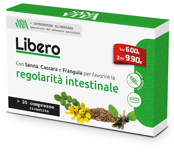 SANAVITA LIBERO 20 COMPRESSE - pharmaluna