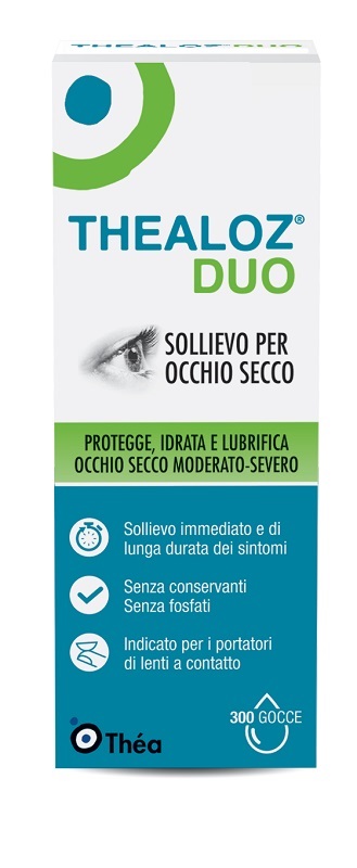 THEALOZ DUO SOLUZIONE OCULARE FLACONE 10 ML - pharmaluna