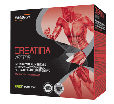 ETHICSPORT CREATINA VECTOR 20 BUSTINE 8 G - pharmaluna