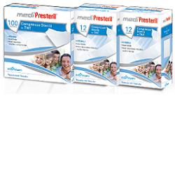 GARZA MEDIPRESTERIL TESSUTO NON TESSUTO STERILE MISURA 10X10CM 100 PEZZI - pharmaluna