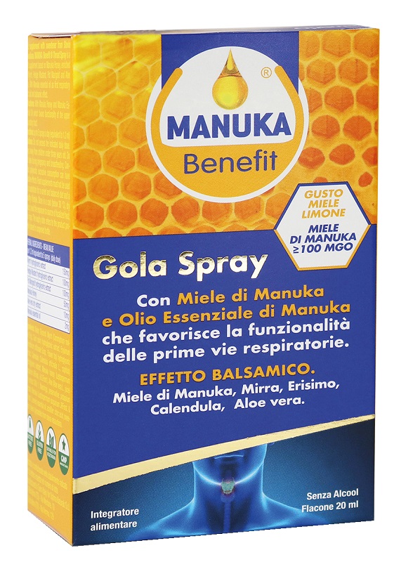 MANUKA BENEFIT GOLA SPRAY 20 ML - pharmaluna