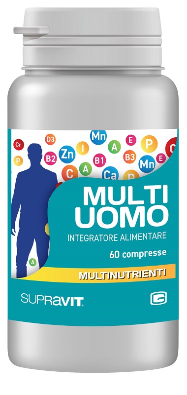 SUPRAVIT MULTI UOMO 60 COMPRESSE - pharmaluna