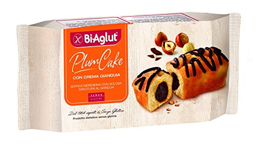 BIAGLUT SFORNAGUSTO PLUMCAKE AL GIANDUIA 4 X 45 G - pharmaluna