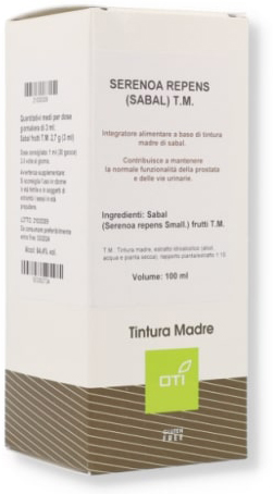 SERENOA REPENS TINTURA MADRE GOCCE 100ML - pharmaluna