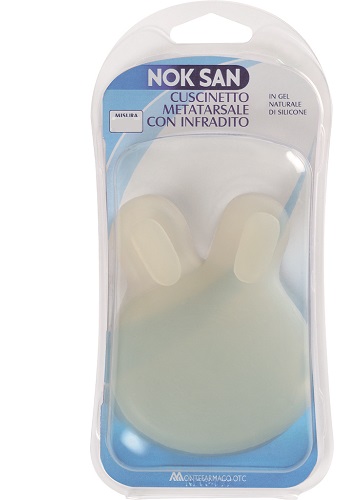 NOK SAN GEL CUSCINETTO METATARSALE CON INFRADITO S/M - pharmaluna