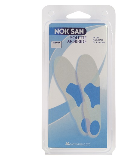 NOK SAN GEL SOLETTE MORBIDE S 2 PEZZI - pharmaluna