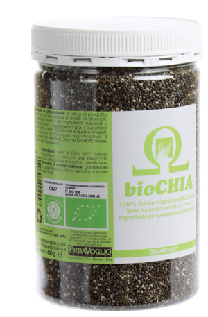 BIOCHIA SEMI DI CHIA 450 G - pharmaluna