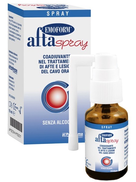 AFTASPRAY EMOFORM 15 ML - pharmaluna