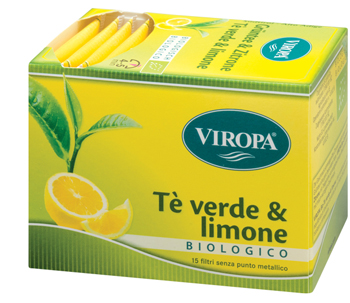 VIROPA TE' VERDE LIMONE BIO 15 FILTRI - pharmaluna