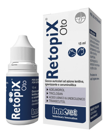 RETOPIX OTO GOCCE AURICOLARI FLACONE CONTAGOCCE 15 ML - pharmaluna