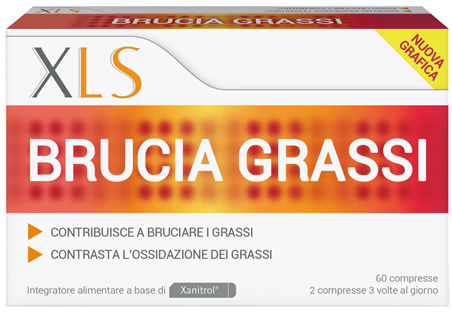 XLS BRUCIA GRASSI 60 COMPRESSE - pharmaluna
