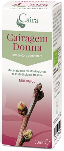 CAIRAGEM DONNA GEMMODERIVATO BIO GOCCE 30 ML - pharmaluna