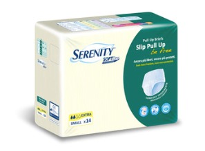 PANNOLONE A MUTANDINA SERENITY PULL UP BE FREE SD EXTRA LARGE 14 PEZZI - pharmaluna