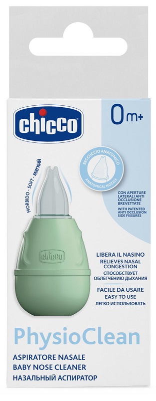 ASPIRATORE NASALE PHYSIOCLEAN CHICCO - pharmaluna