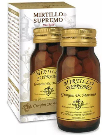 MIRTILLO SUPREMO 80 PASTIGLIE - pharmaluna