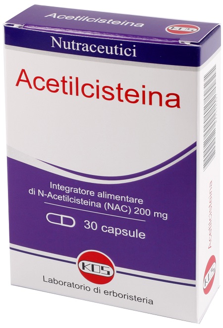 ACETILCISTEINA 30 CAPSULE 6 G - pharmaluna