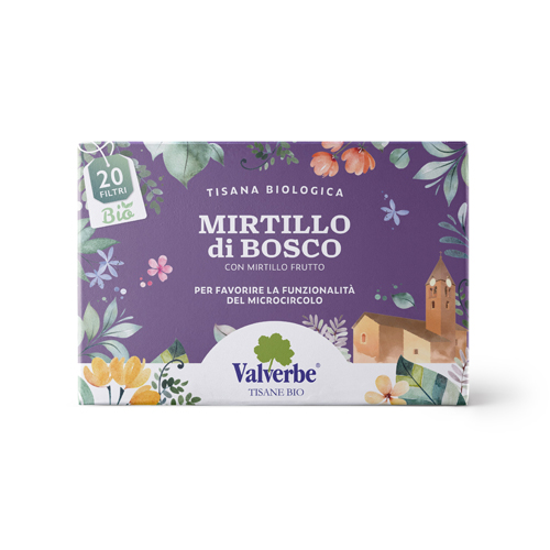 TISANA MIRTILLO DI BOSCO BIO 20 FILTRI - pharmaluna