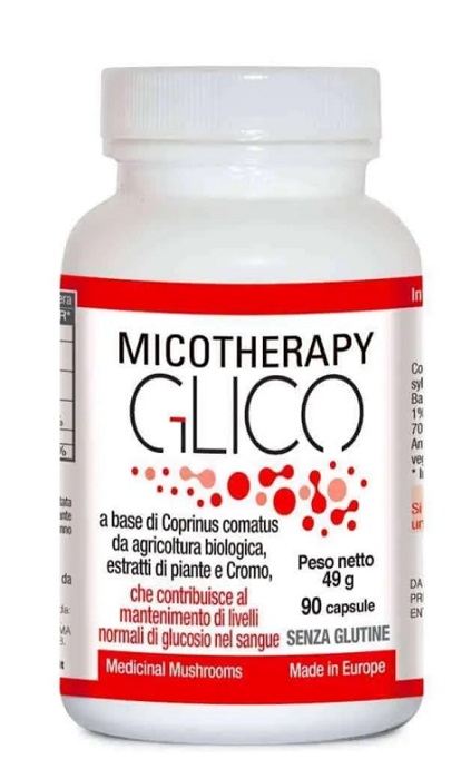 MICOTHERAPY GLICO 90 CAPSULE - pharmaluna
