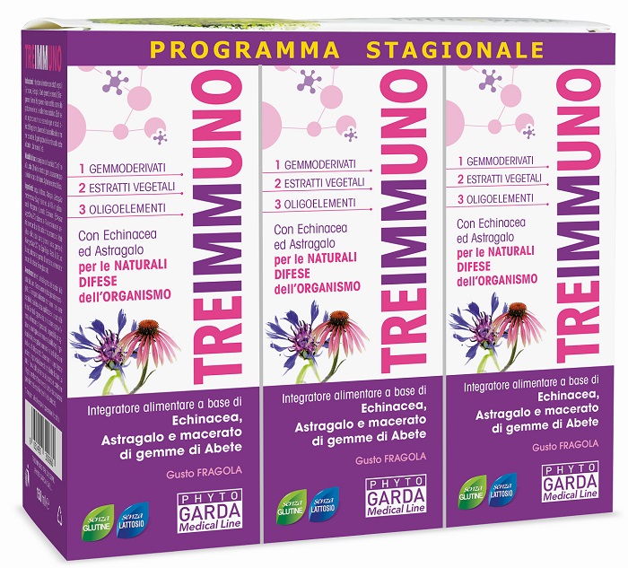 TREIMMUNO 2+1 OMAGGIO 3X150 ML - pharmaluna