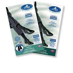 SAUBER CALZA UOMO Q-SKIN 140 DEN COLORE BLU TAGLIA G - pharmaluna