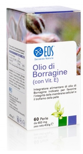 EOS OLIO BORRAGINE 60 PERLE 690MG - pharmaluna