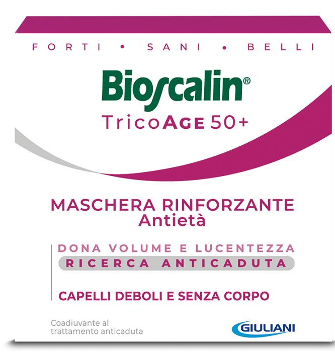 BIOSCALIN TRICOAGE MASCHERA RINFORZANTE ANTIETA' 200 ML - pharmaluna