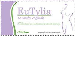 EUTYLIA LAVANDA VAGINALE 5 FLACONI 140 ML + 5 CANNULE MONOUSO - pharmaluna