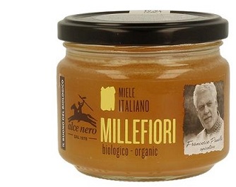 MIELE MILLEFIORI ITALIANO BIO 300 G - pharmaluna