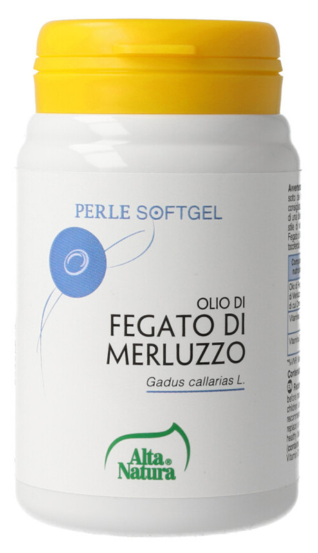 FEGATO DI MERLUZZO 100 PERLE PILLOLIERA 40 G - pharmaluna