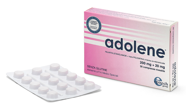 ADOLENE 200MG+20MG 30 COMPRESSE - pharmaluna