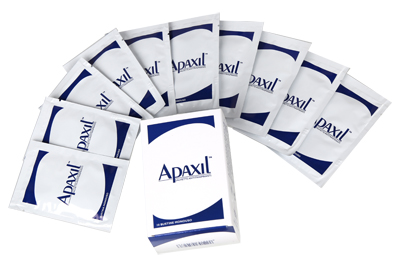 APAXIL SALVIETTE ANTITRASPIRANTI 10 BUSTINE - pharmaluna