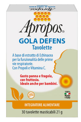 APROPOS GOLA DEFENS 30 TAVOLETTE - pharmaluna