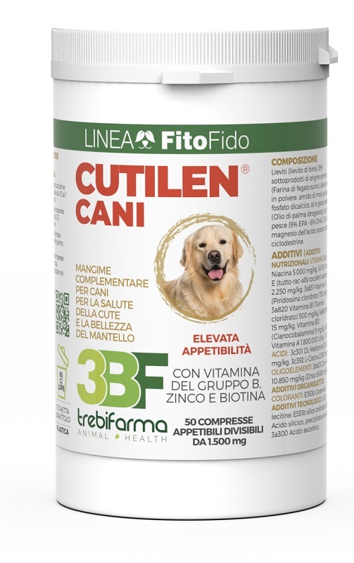 CUTILEN CANI 50 COMPRESSE BARATTOLO 75 G - pharmaluna