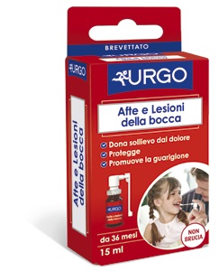 URGO SPRAY PER AFTE E LESIONI DELLA BOCCA 15 ML - pharmaluna