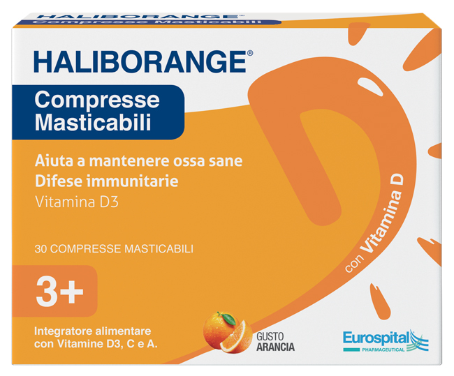 HALIBORANGE 30 COMPRESSE MASTICABILI 450MG - pharmaluna