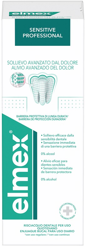ELMEX SENTITIVE PROFESSIONAL COLLUTORIO 400 ML - pharmaluna