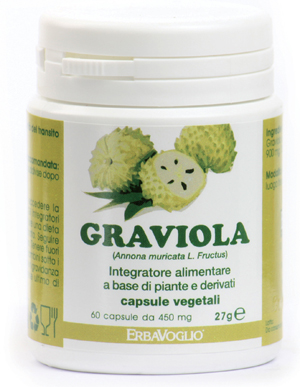 GRAVIOLA 60 CAPSULE PILLOLIERA 27 G - pharmaluna