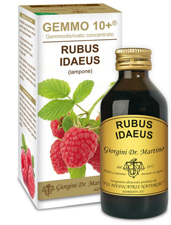 GEMMO 10+ LAMPONE LIQUIDO ANALCOLICO 100 ML - pharmaluna