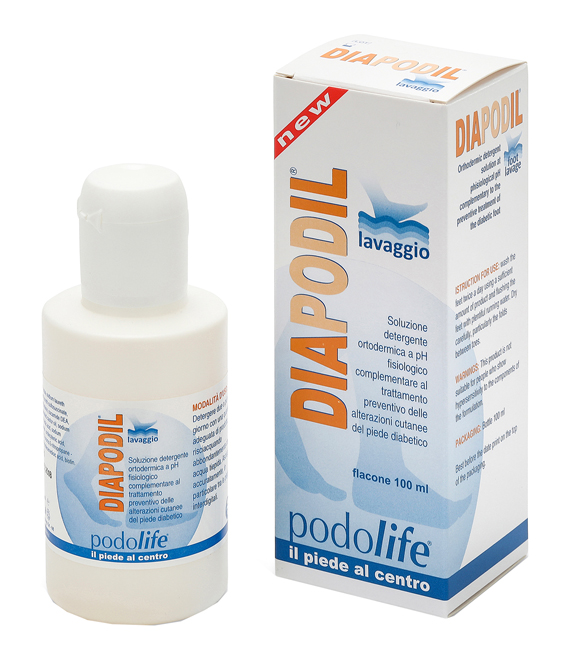 DIAPODIL LAVAGGIO SOLUZIONE DETERGENTE ORTODERMICO 100 ML - pharmaluna