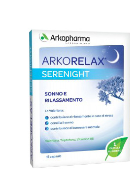 ARKORELAX SERENIGHT 15 CAPSULE - pharmaluna