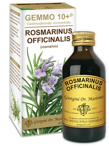 GEMMO 10+ ROSMARINO LIQUIDO ANALCOLICO 100 ML - pharmaluna