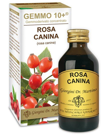GEMMO 10+ ROSA CANINA LIQUIDO ANALCOLICO 100 ML - pharmaluna