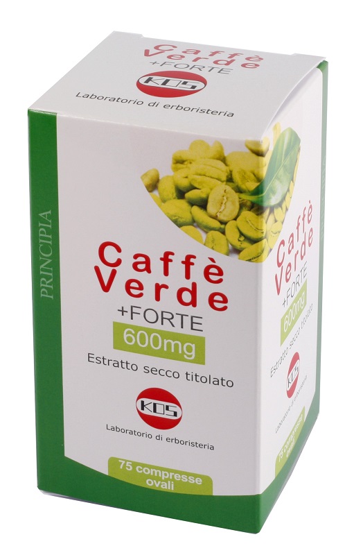 CAFFE' VERDE FORTE 75 COMPRESSE OVALI - pharmaluna